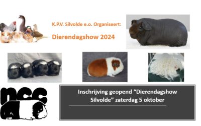 Inschrijving Dierendagshow Silvolde 2024 geopend